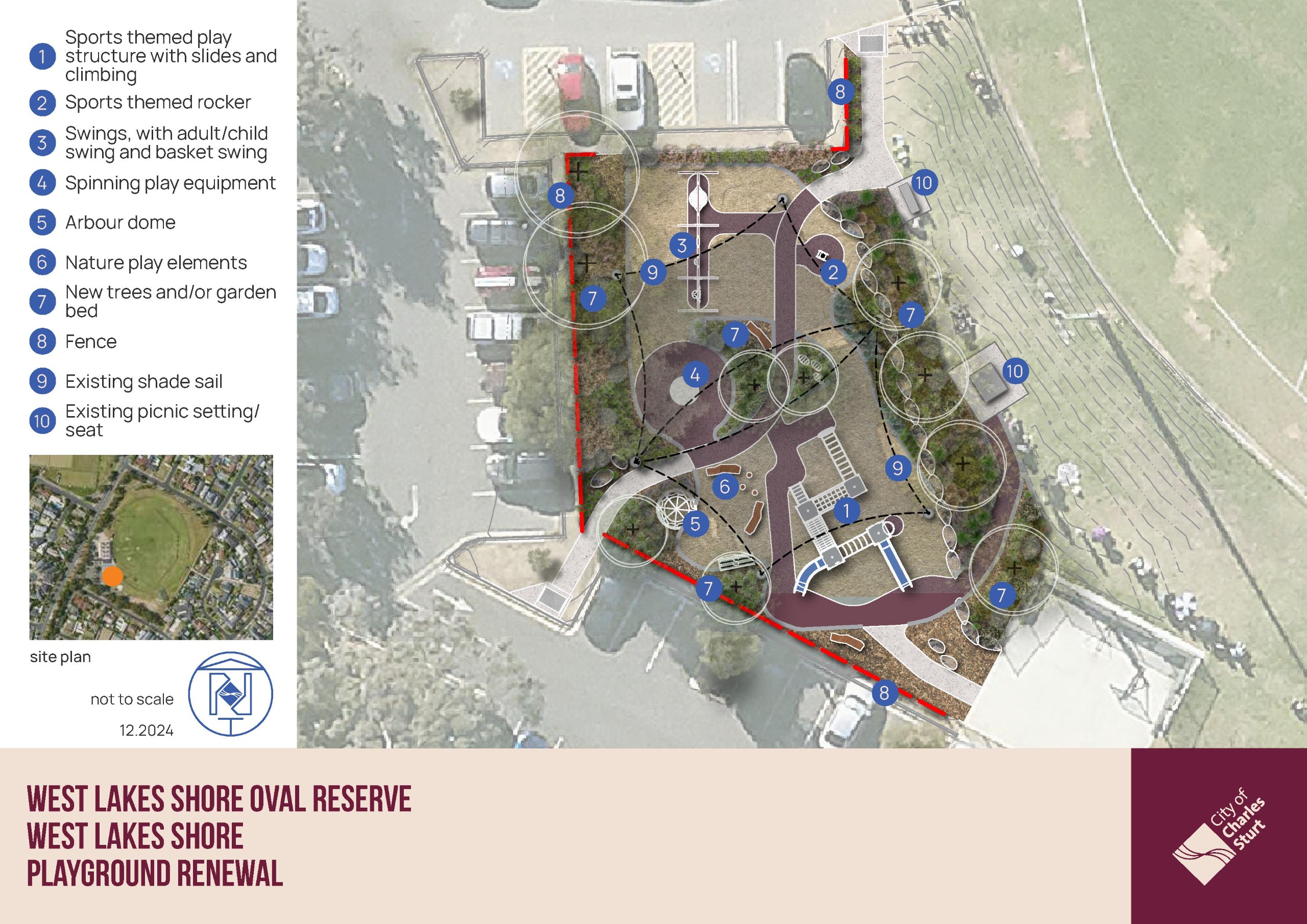 New playground concept plan