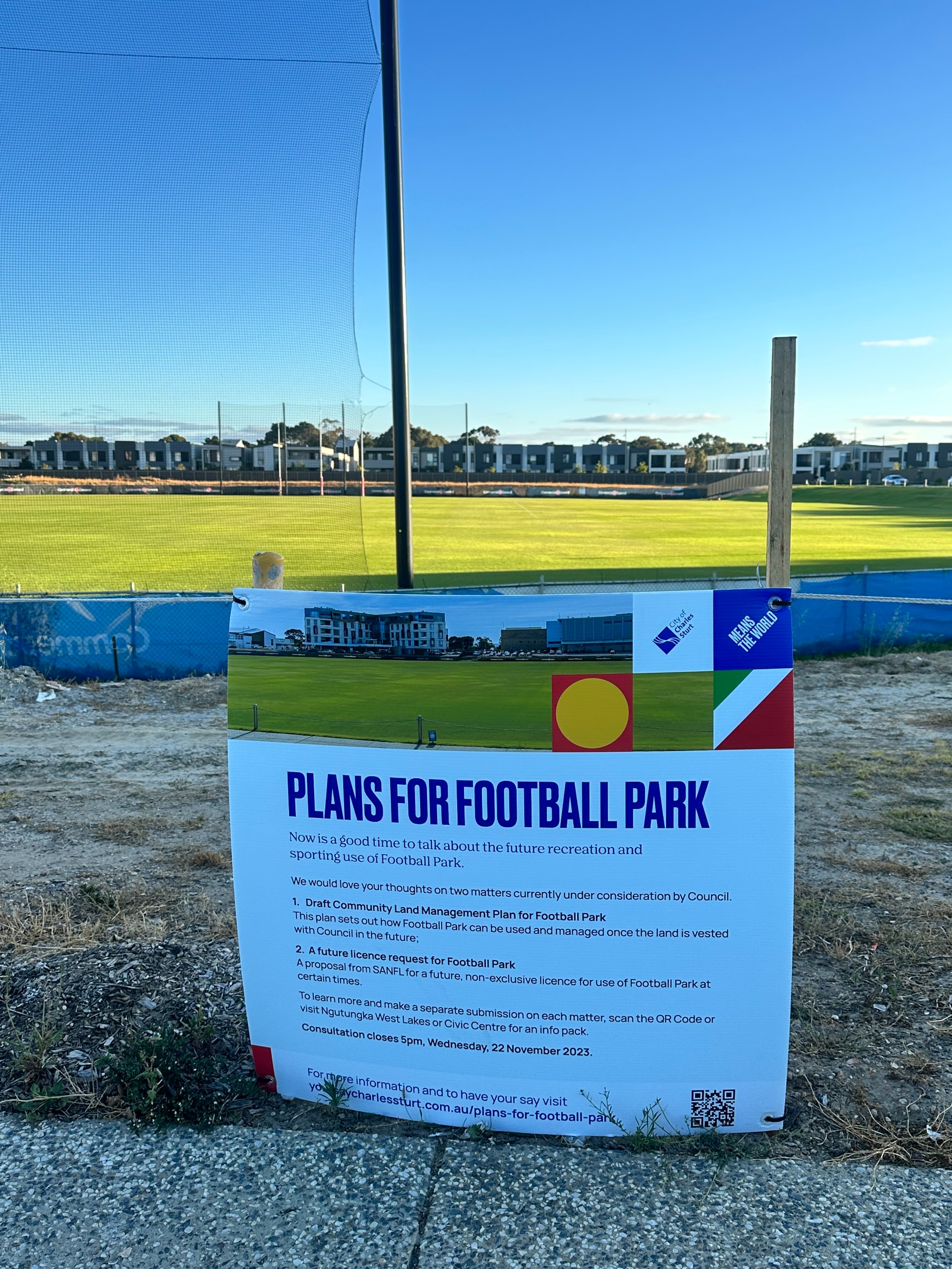 Plans for Football Park Report to be considered in February 2024