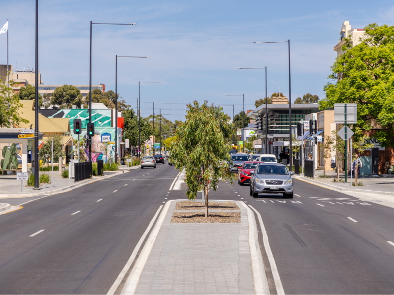 Upgrade of Military and Main Streets