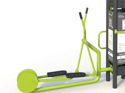 Fitness unit with with various equiptment 