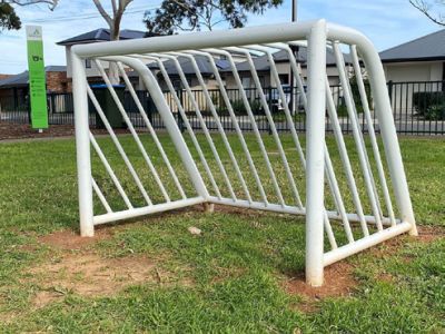 Junior soccer training goal